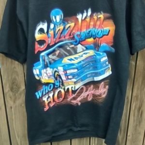Vintage 90's Jeff Hornady nascar shirt